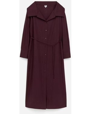 ARKET Open-Collar Dress - Purple
