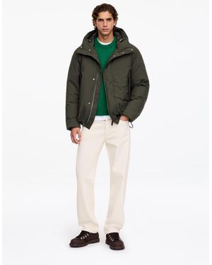 ARKET Re:Down Hooded Jacket - Green
