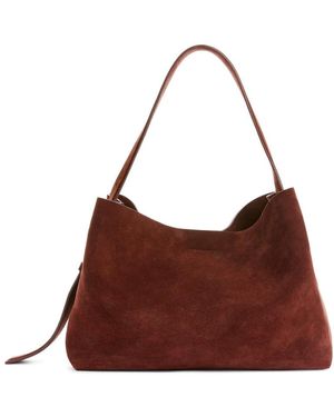 ARKET Suede Shoulder Bag - Brown