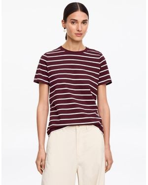 ARKET Signature Short-Sleeve T-Shirt - Red