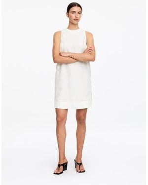 ARKET Straight-Cut Mini Dress - White