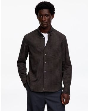 ARKET Regular Twill Shirt - Black