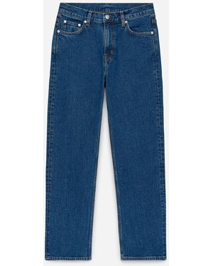 ARKET Jade Cropped Slim Jeans - Blue
