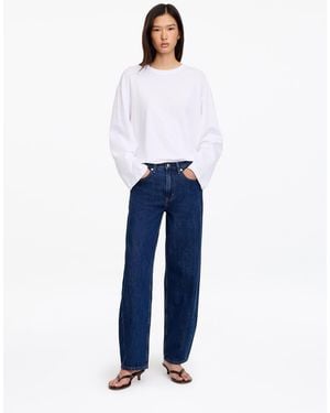 ARKET Bloom Barrel Jeans - Blue