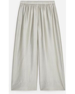 ARKET Relaxed Trousers - White