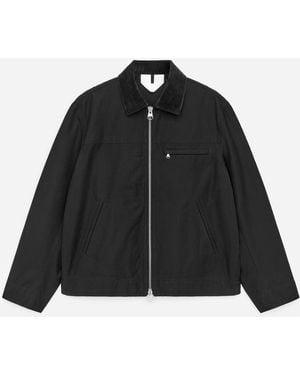 ARKET Cotton Canvas Jacket - Black