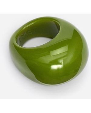 ARKET Chunky Resin Ring - Brown