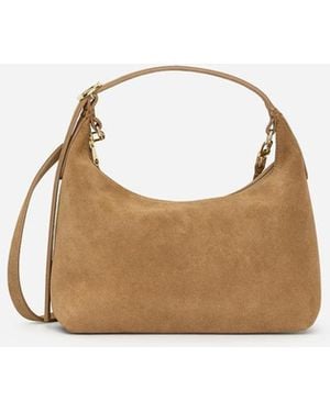 ARKET Split Suede Bag - White