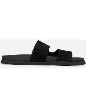 ARKET Suede Sandals - Black