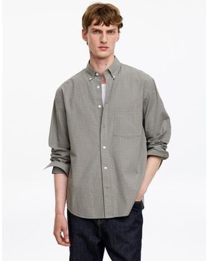 ARKET Relaxed Cotton Shirt - Grey