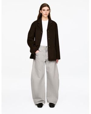 ARKET Barrel-Leg Jeans - White