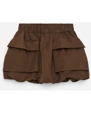 ARKET Mini Bubble Skirt - Natural