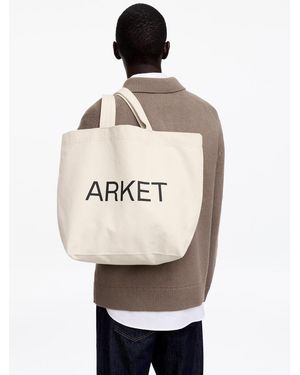 ARKET Canvas Tote - Black