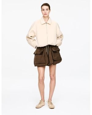 ARKET Mini Bubble Skirt - Natural