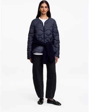 ARKET Re:Down Quilted Liner Jacket - Blue