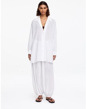 ARKET Elongated Shirt - White