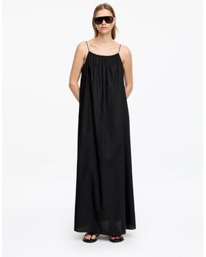 ARKET Lyocell Cotton Beach Dress - Black
