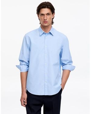 ARKET Cotton-Tencel Shirt - Blue
