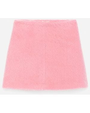 ARKET Wool-Alpaca Blend Skirt - White