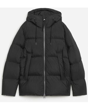 ARKET Upcycled Down Puffer Jacket - Black