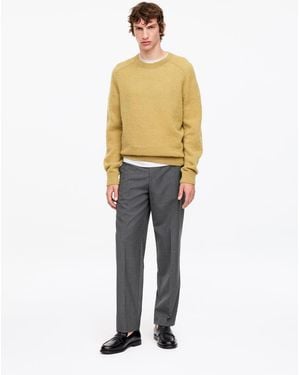 ARKET Relaxed Lightweight Wool Trousers - Grey