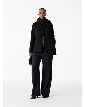 ARKET Doublé Wool-Blend Blazer - Black