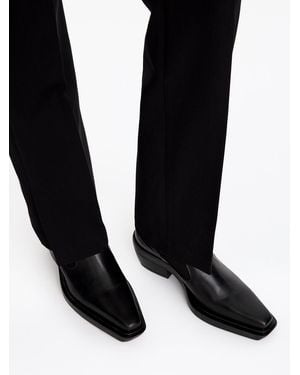 ARKET Leather Boots - Black