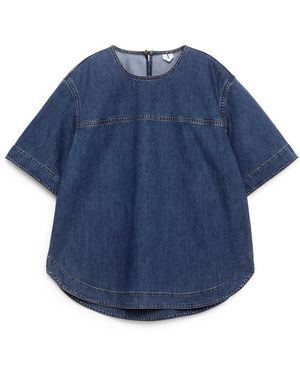 ARKET Denim Top - Blue