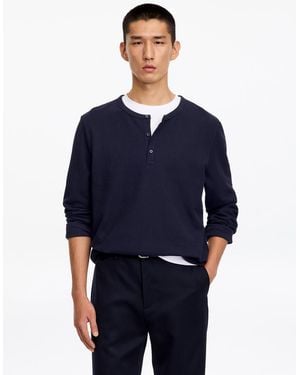 ARKET Henley Shirt - Blue