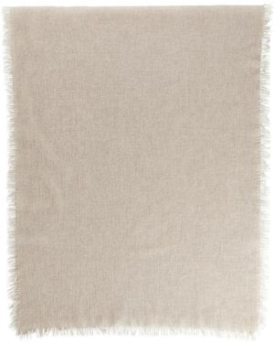 ARKET Light Wool Scarf - Natural