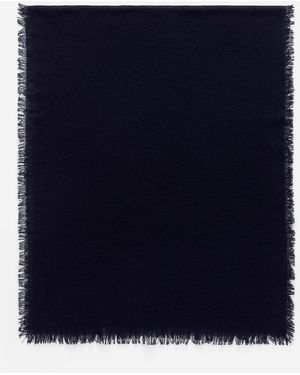 ARKET Light Wool Scarf - Blue