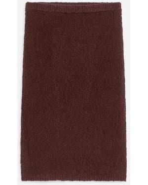ARKET Open-Knit Skirt - Purple