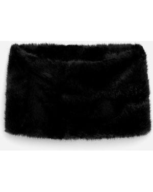 ARKET Faux-Fur Collar - Black
