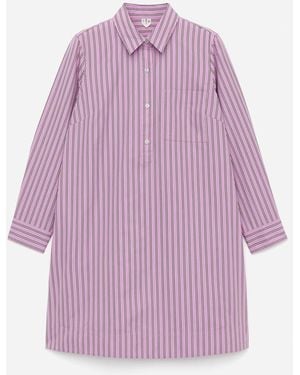 ARKET Mini Shirt Dress - Purple