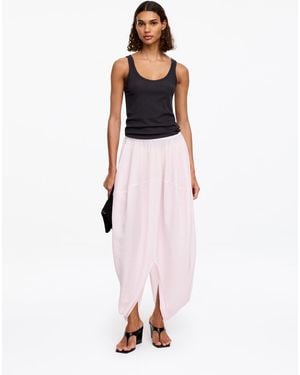 ARKET Cocoon-Shaped Skirt - Pink