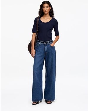 ARKET Cedar Oversized Wide Jeans - Blue