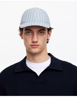 ARKET Poplin Baseball Cap - White