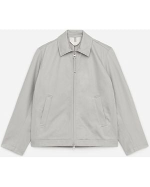 ARKET Drizzler Cotton Jacket - Grey