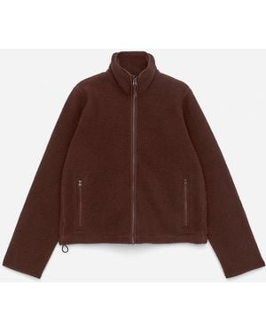 ARKET Fleecejacke - Braun