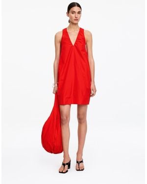 ARKET Gathered V-Neck Dress