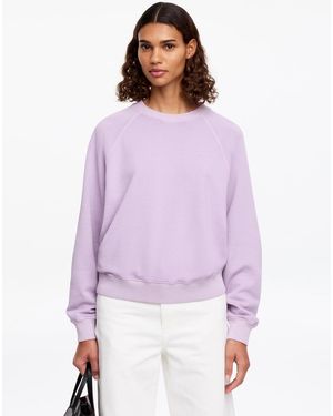 ARKET Terry Sweatshirt - Purple