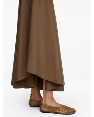 ARKET Mesh Ballerina Flats - Brown