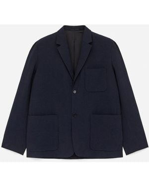 ARKET Textured Blazer - Blue