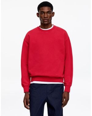 ARKET Relaxed Sweatshirt - Red