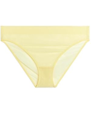 ARKET Mesh Briefs - Yellow