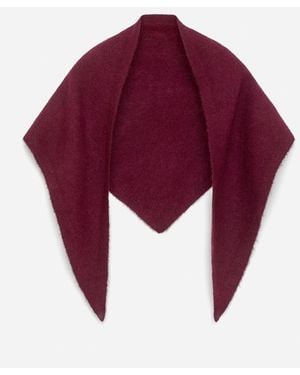 ARKET Alpaca-Wool Blend Scarf - Red