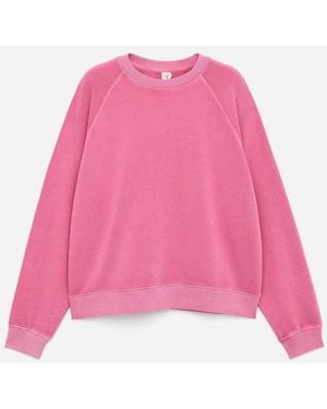 ARKET Terry Sweatshirt - Pink