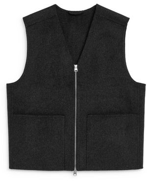 ARKET Double-face Vest - Black