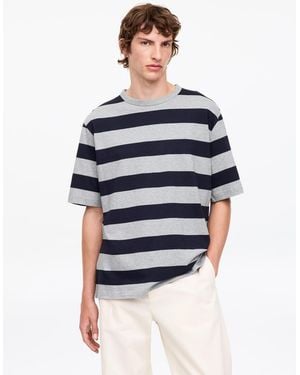 ARKET Lockeres T-Shirt - Blau