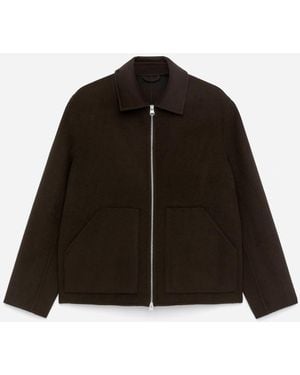ARKET Double-Face Wool Blend Jacket - Black